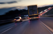 Fahrzeuge auf einer Autobahn
